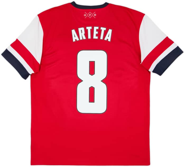 2012-14 Arsenal Camiseta Local Arteta #8 - 6/10 - (M)