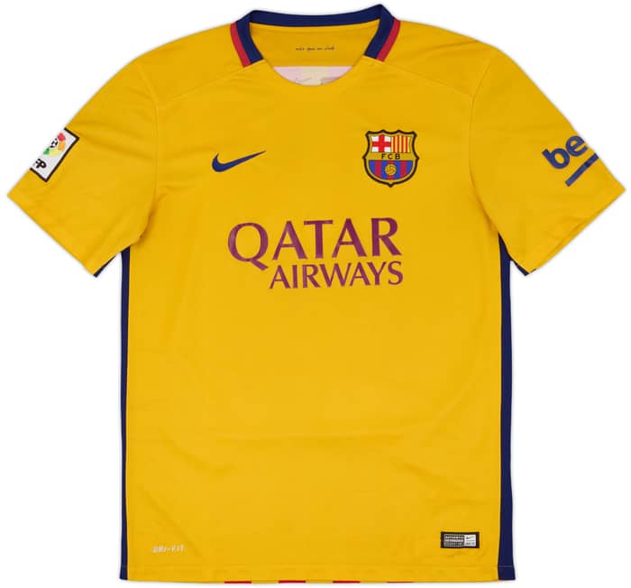 2015-16 Barcelona Away Shirt Messi #10 - 6/10 - (M)