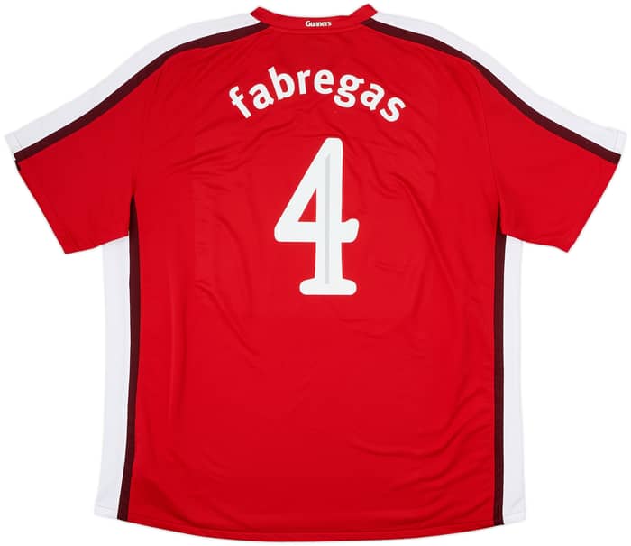 2008-10 Arsenal Home Shirt Fabregas #4 - 10/10 - (3XL)