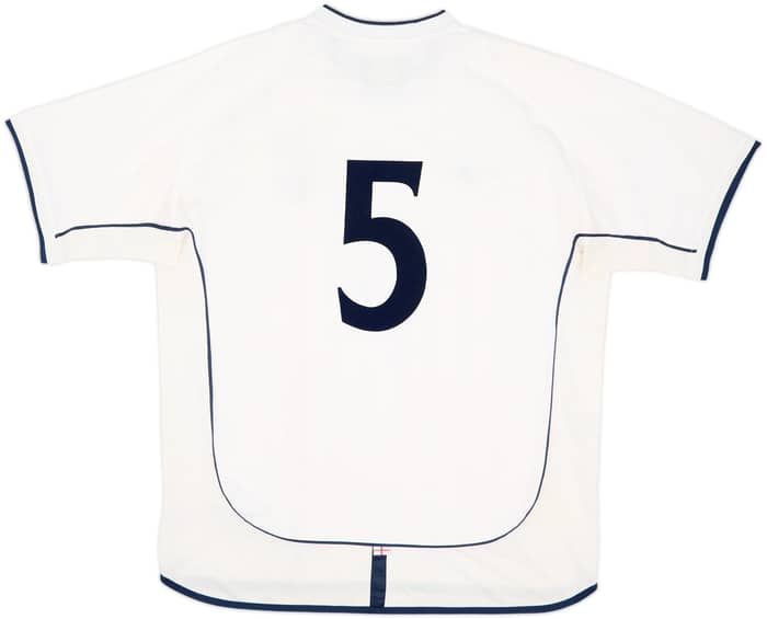 2001-03 England Match Issue Home Shirt #5