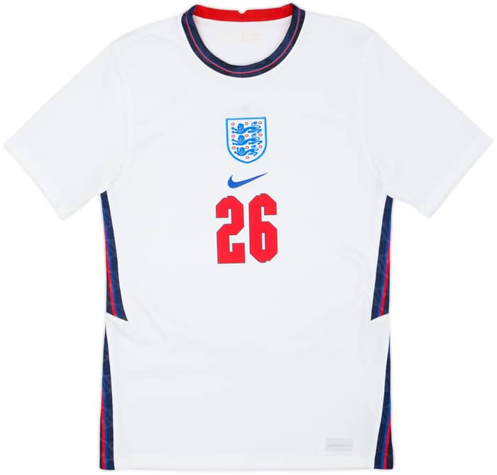 2020-22 England Home Shirt Bellingham #26 - 8/10 - (XS)