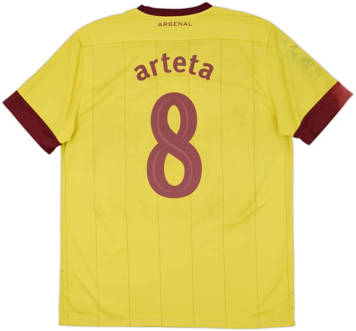2010-13 Arsenal Away Shirt Arteta #8 - 4/10 - (L)