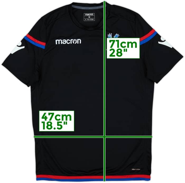 2017-18 Crystal Palace Macron Training Shirt - 8/10 - (M)