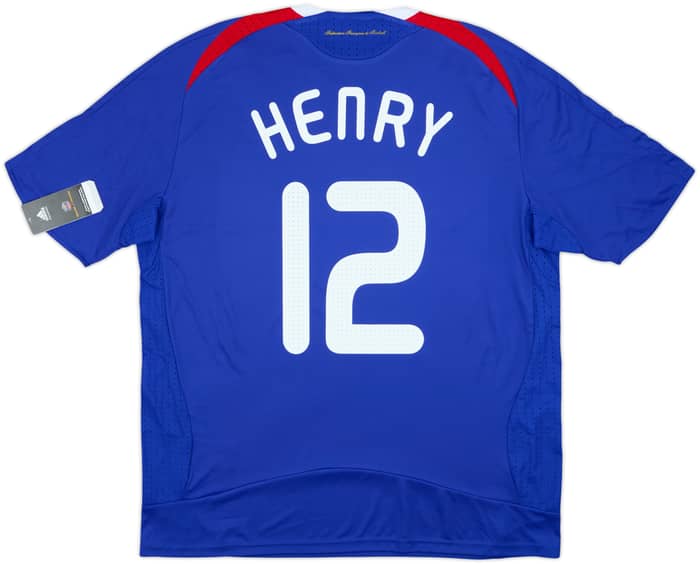 2007-08 France Home Shirt Henry #12 (XL)