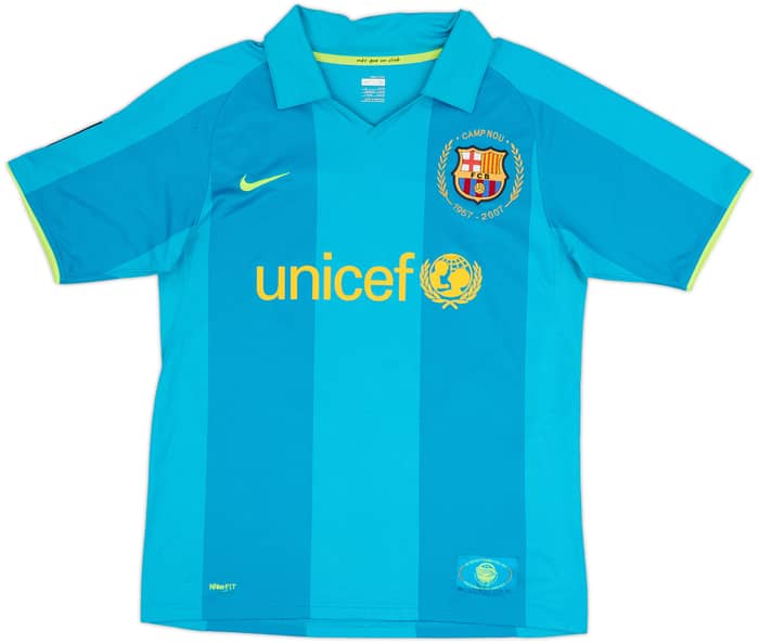2007-09 Barcelona Away Shirt Henry #14 - 8/10 - (S)