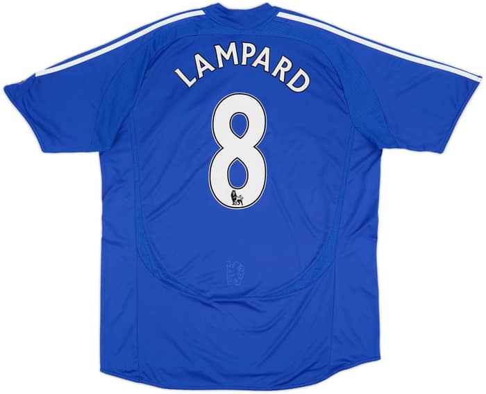 2006-08 Chelsea Home Shirt Lampard #8 - 8/10 - (XL)