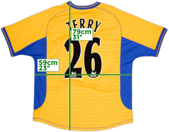 2000-01 Chelsea Camiseta Visitante Terry #26 - 8/10 - (XL)
