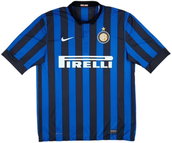2011-12 Inter Milan Home Shirt Milito #22 - 6/10 - (L)