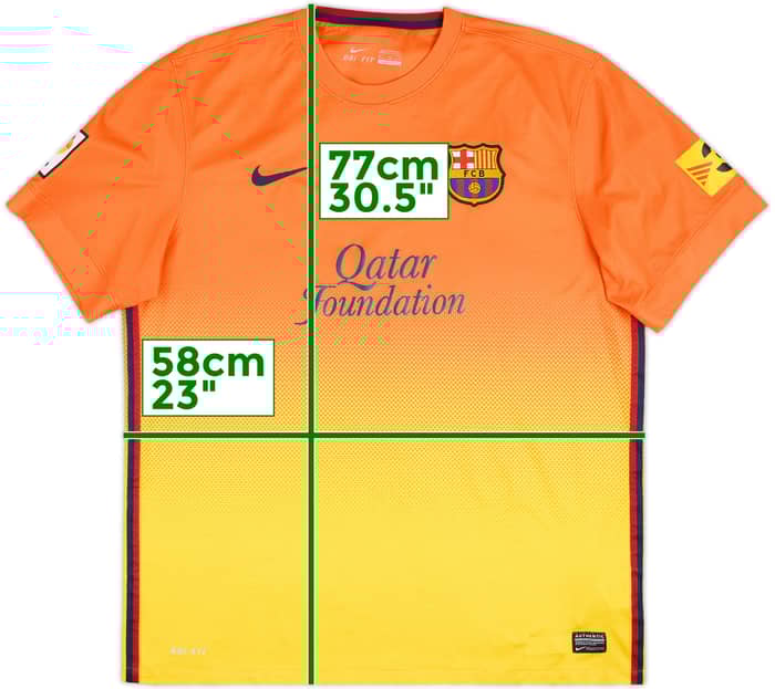 2012-13 Barcelona Away Shirt - 5/10 - (XL)
