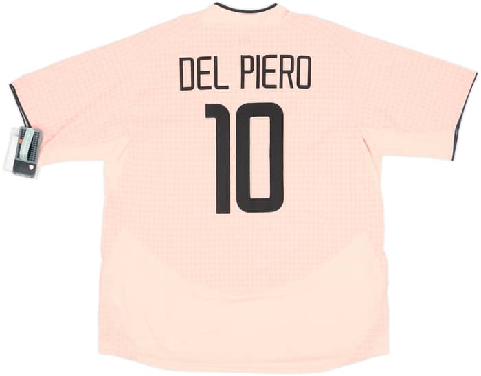 2003-04 Juventus Away Shirt Del Piero #10 (XXL)