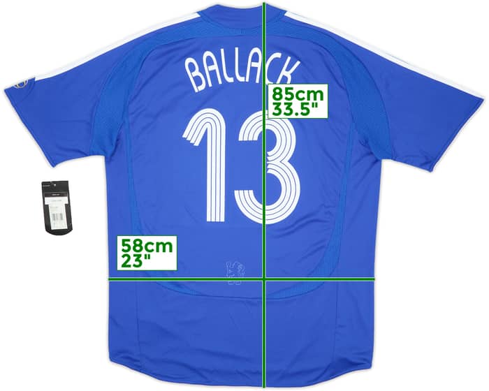 2006-08 Chelsea Home Shirt Ballack #13 (XL)