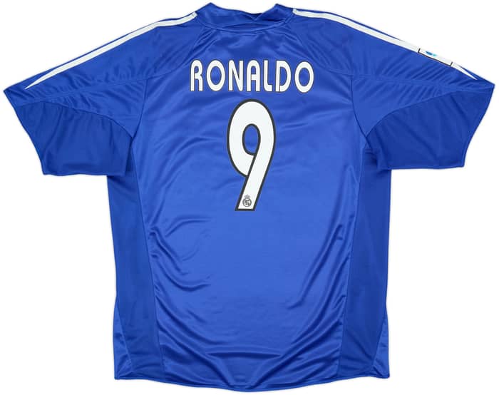 2004-05 Real Madrid Third Shirt Ronaldo #9 - 8/10 - (L)