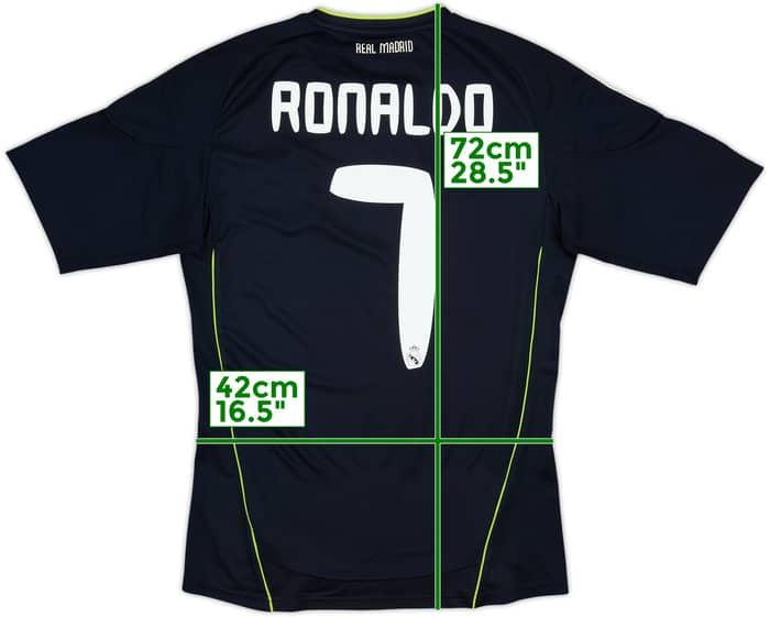2010-11 Real Madrid Away Shirt Ronaldo #7 - 8/10 - (S)