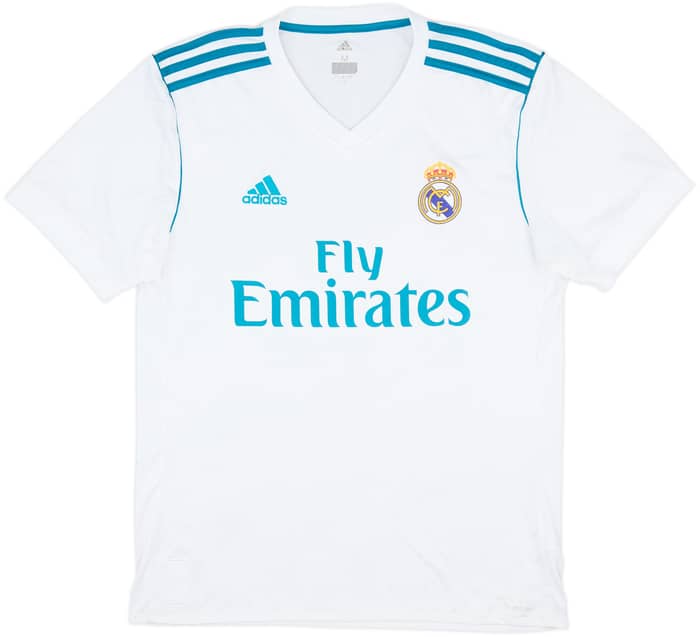 2017-18 Real Madrid Home Shirt Ronaldo #7 - 8/10 - (M)