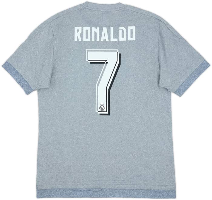 2015-16 Real Madrid Away Shirt Ronaldo #7 - 7/10 - (M)