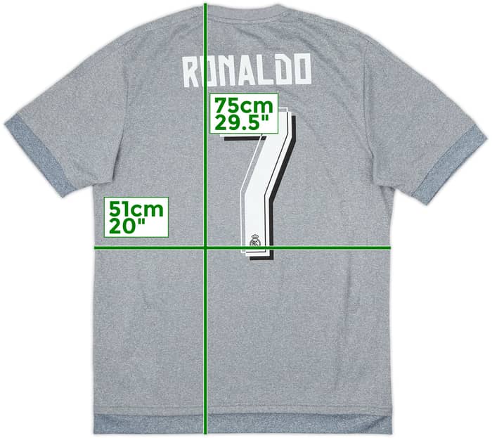 2015-16 Real Madrid Away Shirt Ronaldo #7 - 10/10 - (M)