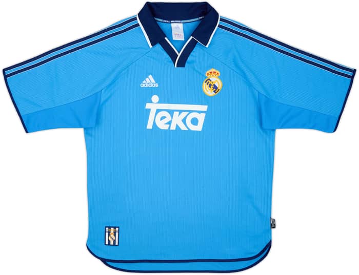 1999-00 Real Madrid Third Shirt Raul #7 - 9/10 - (M)