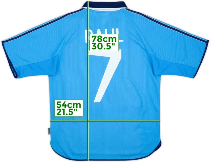 1999-00 Real Madrid Third Shirt Raul #7 - 9/10 - (M)