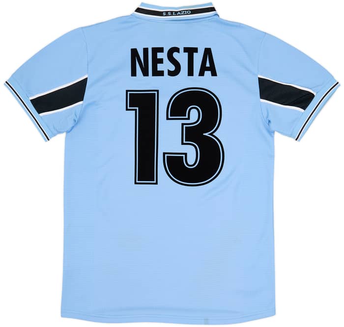 1998-00 Lazio Home Shirt Nesta #13 - 8/10 - (XL)