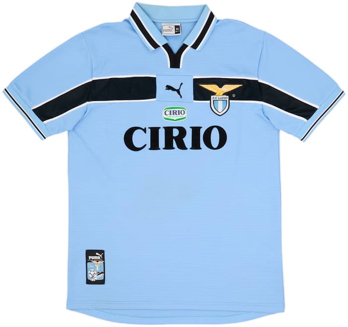 1998-00 Lazio Home Shirt Nesta #13 - 8/10 - (XL)