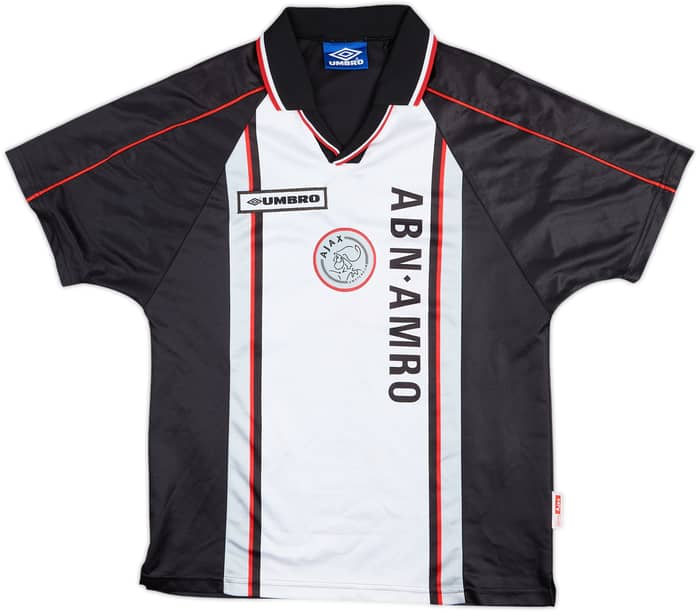 Camiseta de visitante del Ajax 1998-99 F.De Boer #4 - 7/10 - (S)