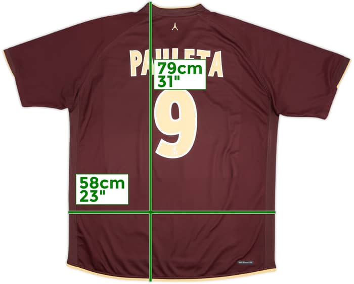 2006-07 Paris Saint-Germain Away Shirt Pauleta #9 - 9/10 - (XL)