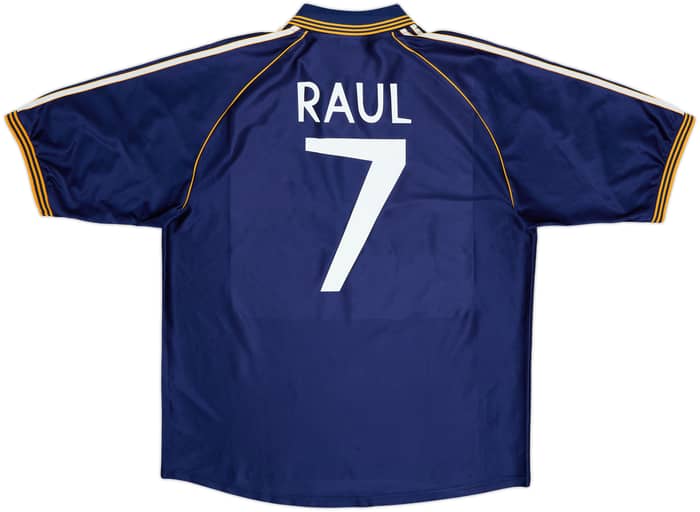 1998-99 Real Madrid Third Shirt Raul #7 - 7/10 - (XL)