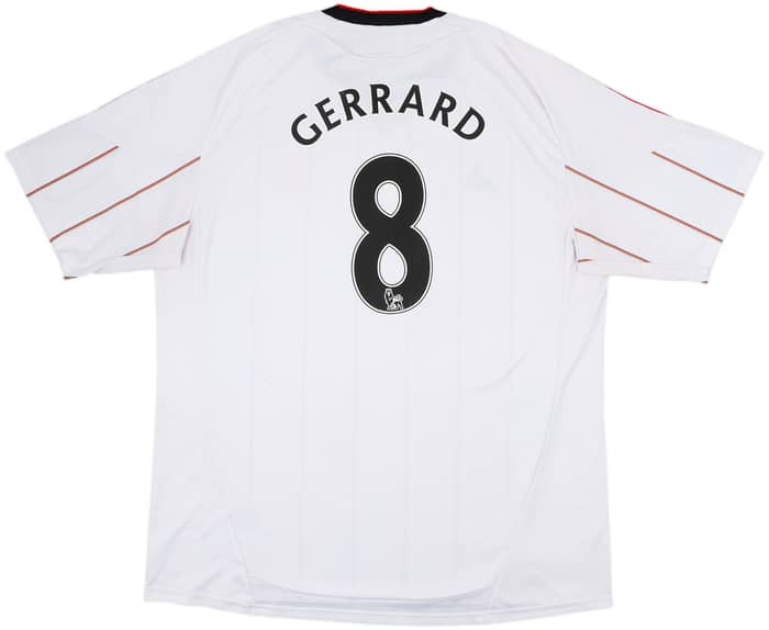 2010-11 Liverpool Camiseta de visitante Gerrard #8 - 7/10 - (3XL)