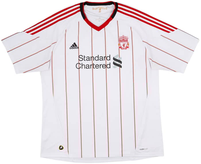 2010-11 Liverpool Camiseta de visitante Gerrard #8 - 7/10 - (3XL)