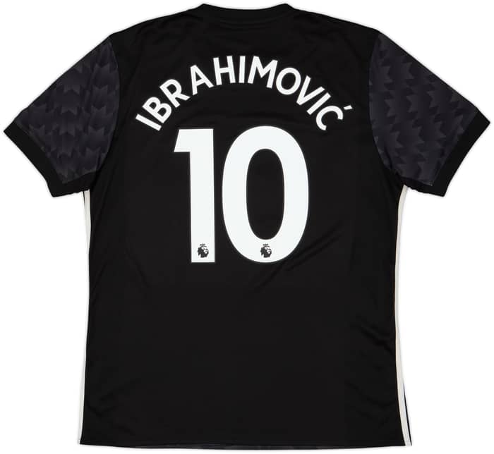 Camiseta de visitante del Manchester United 2017-18 Ibrahimovic #10 - 7/10 - (L)