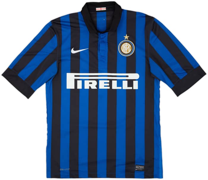 2011-12 Inter Milan Home Shirt Milito #22 - 6/10 - (S)