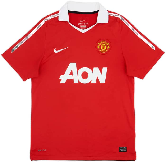 2010-11 Manchester United Home Shirt Rooney #10 - 4/10 - (M)