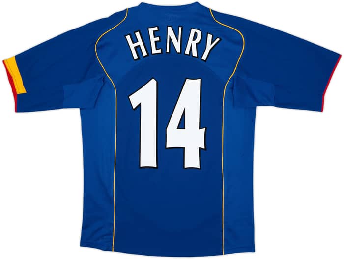 2004-06 Arsenal Away Shirt Henry #14 - 8/10 - (S)