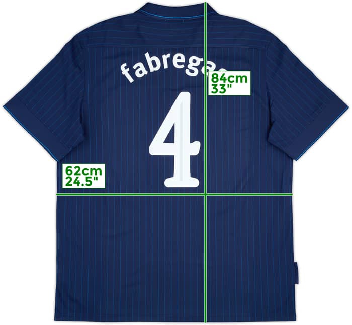 2009-10 Arsenal Away Shirt Fabregas #4 - 6/10 - (XXL)