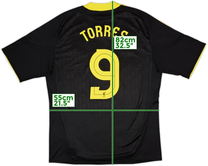 2010-11 Liverpool Third Shirt Torres #9 - 5/10 - (XL)