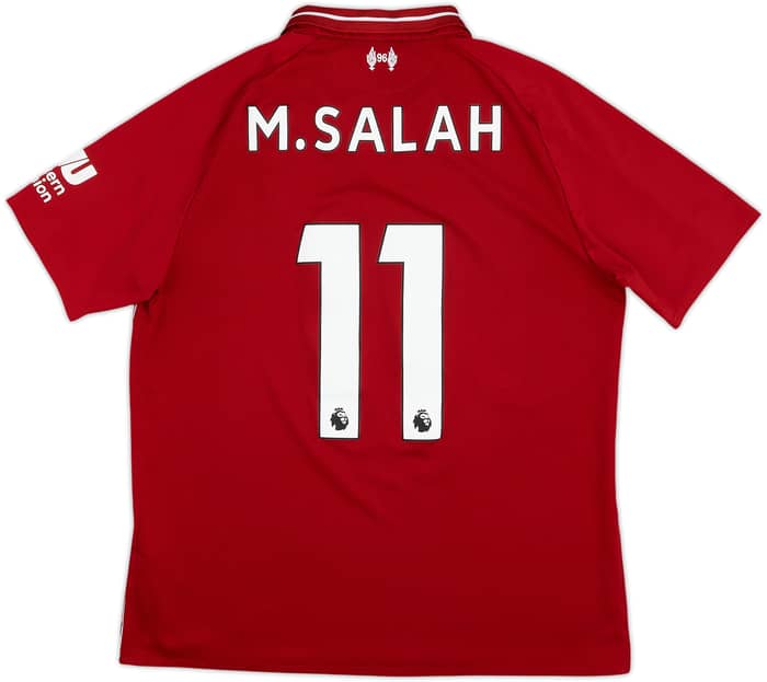 2018-19 Liverpool Home Shirt M.Salah #11 - 6/10 - (M)