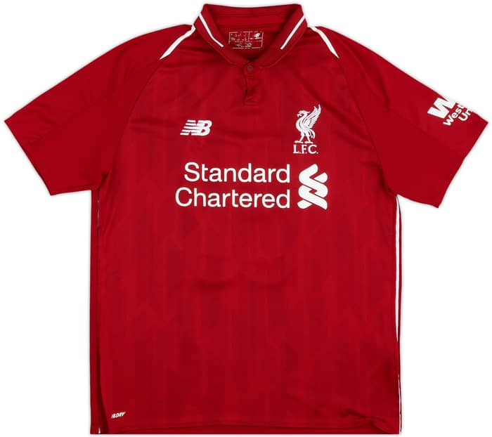 2018-19 Liverpool Home Shirt M.Salah #11 - 6/10 - (M)