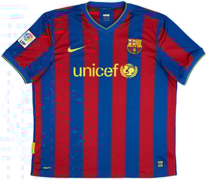 2009-10 Barcelona Home Shirt - 5/10 - (XL)