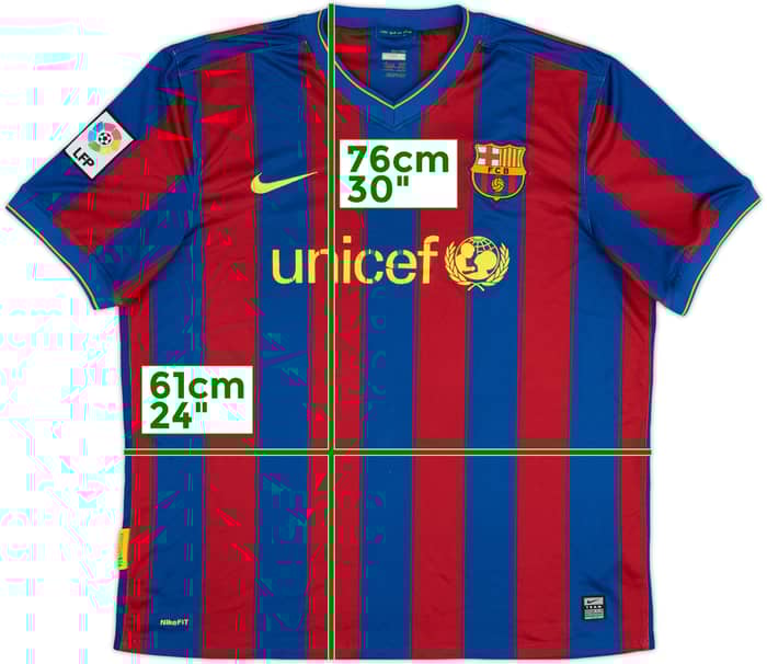 2009-10 Barcelona Home Shirt - 5/10 - (XL)