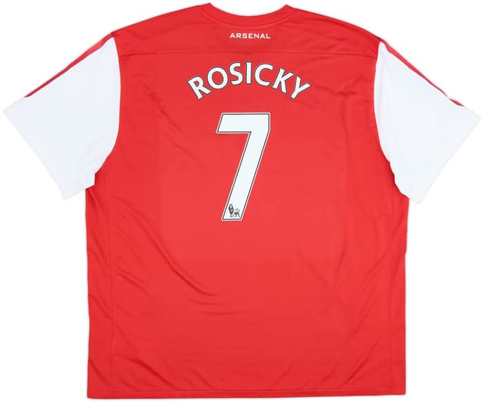 2011-12 Arsenal Home Shirt Rosicky #7 - 8/10 - (3XL)