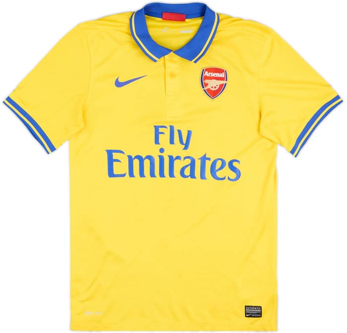 2013-14 Arsenal Away Shirt Arteta #8 - 7/10 - (S)