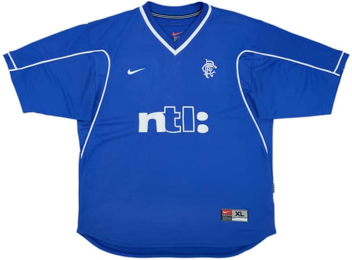 1999-01 Rangers Home Shirt - 6/10 - (XL)