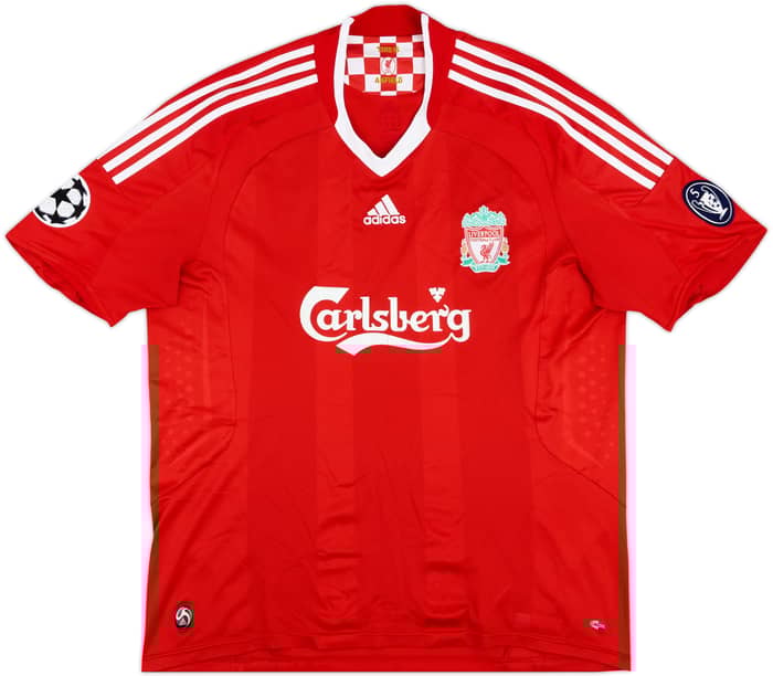 2008-10 Liverpool Home Shirt Torres #9 - 7/10 - (XL)