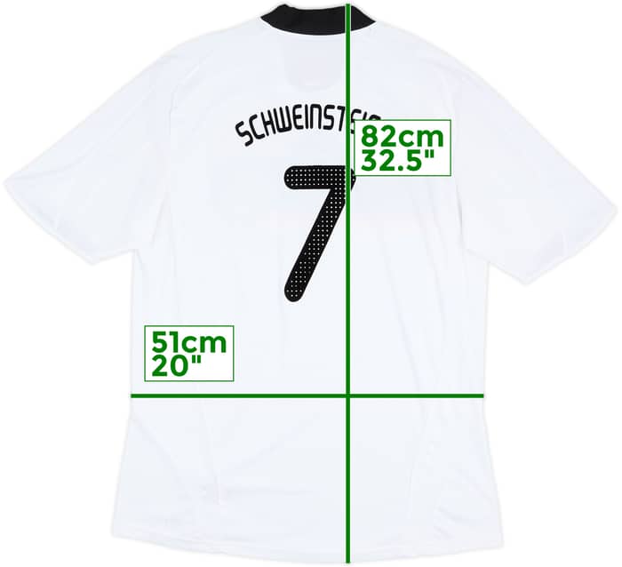 2008-09 Germany Home Shirt Schweinsteiger #7 - 8/10 - (L)
