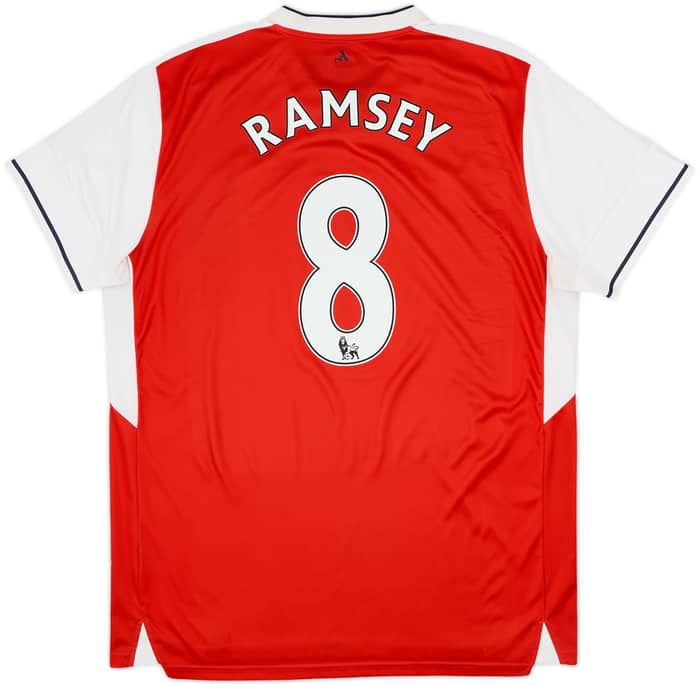2016-17 Arsenal Home Shirt Ramsey #8 - 5/10 - (XL)