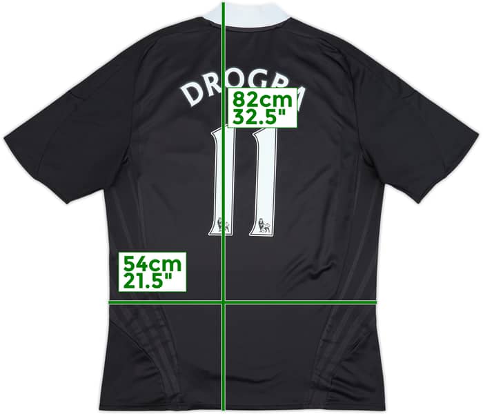 2008-09 Chelsea Away Shirt Drogba #11 - 7/10 - (L)