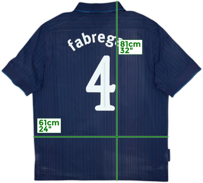 2009-10 Arsenal Away Shirt Fabregas #4 - 9/10 - (XXL)