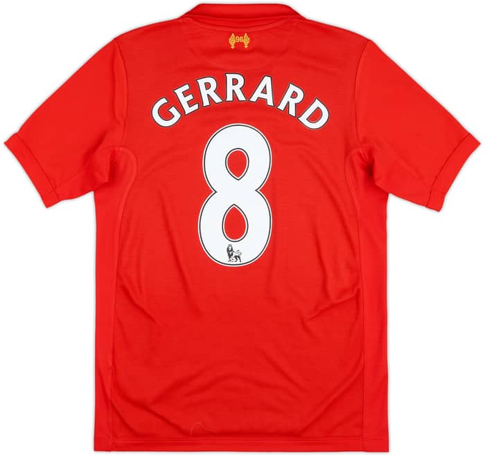2012-13 Liverpool Camiseta Local Gerrard #8 - 5/10 - (S)