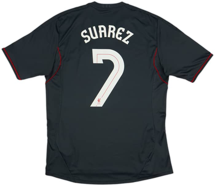 2011-12 Liverpool Away Shirt Suarez #7 - 6/10 - (L)