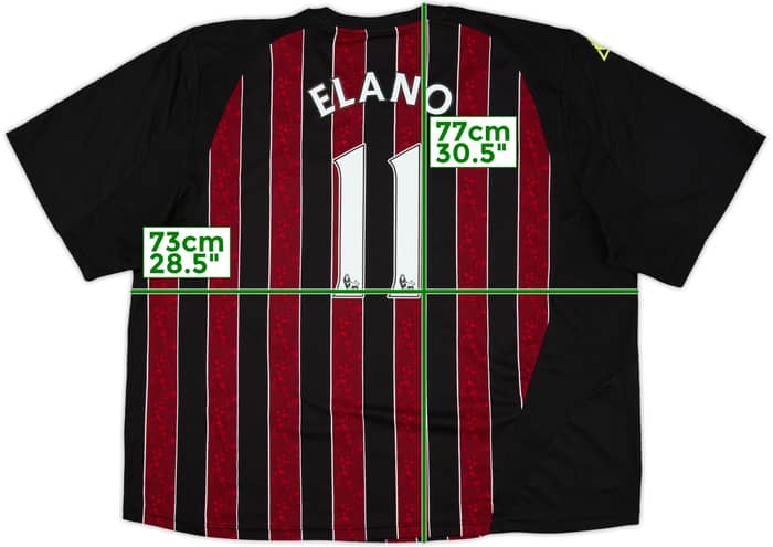 2008-09 Manchester City Away Shirt Elano #11 - 8/10 - (4XL)